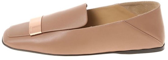 (Women) SERGIO ROSSI Loafer Flats 'Pink Square Toe' A77990MNAN075755170 (Women) SERGIO ROSSI Loafer Flats 'Pink Square Toe' A77990MNAN075755170