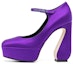 Buy (W) SERGIO ROSSI Mary Jane 'Tumit Tebal Ungu' B00980MTEZ023115301