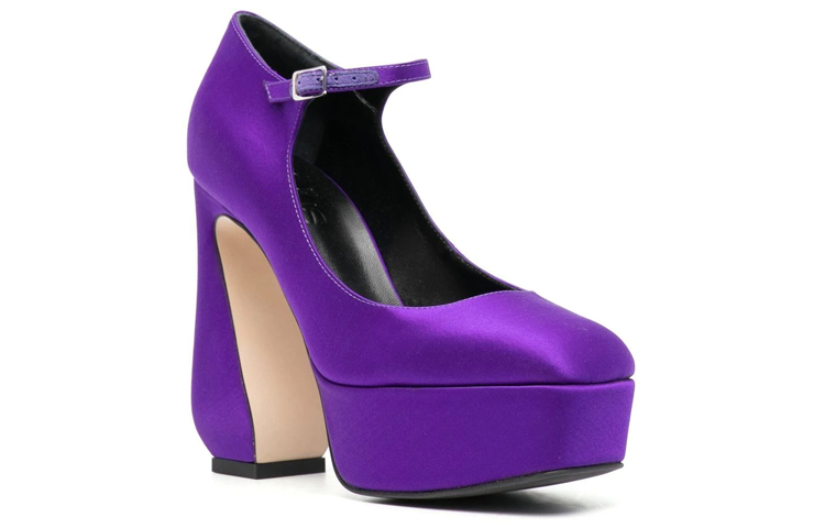 Order (W) SERGIO ROSSI Mary Jane 'High Heels Ungu Tebal' B00980MTEZ023115301