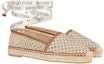 Order (W) SERGIO ROSSI Mesh Espadrille Flats 'Beige' Beige A98530MFI5484102231