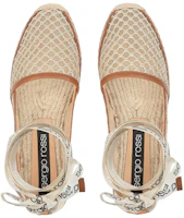 Lookbook (W) SERGIO ROSSI Mesh Espadrille Flats 'Beige' Beige A98530MFI5484102231