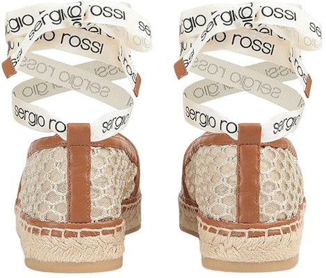 (Women) SERGIO ROSSI Mesh Espadrille Flats 'Beige' A98530MFI5484102231 Shop (Women) SERGIO ROSSI Mesh Espadrille Flats 'Beige' A98530MFI5484102231