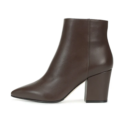 (W) SERGIO ROSSI Nappa Leather Ankle Boot 'Brown'