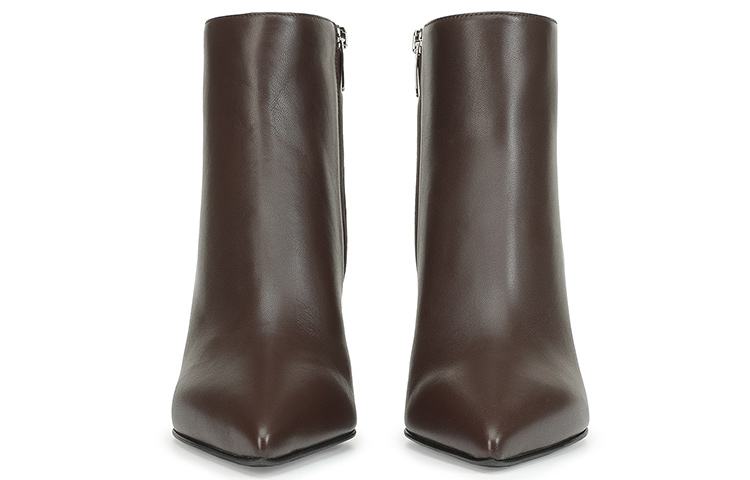 (W) SERGIO ROSSI Nappa Leather Ankle Boot 'Brown' 圖 3