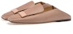 (W) SERGIO ROSSI Kasut Rata Kulit Nappa 'Pink' A77990MNAN071705755