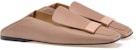 (W) SERGIO ROSSI Kasut Rata Kulit Nappa 'Pink' A77990MNAN071705755