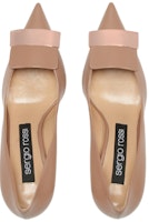 (W) SERGIO ROSSI Kulit Nappa Tinggi Tumit 'Beige' A78950MAGN051105755 Lookbook (W) SERGIO ROSSI Kulit Nappa Tinggi Tumit 'Beige' A78950MAGN051105755