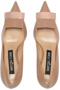 (W) SERGIO ROSSI Kulit Nappa Hak Tinggi 'Beige' A78950MAGN051105755 Lookbook (W) SERGIO ROSSI Kulit Nappa Hak Tinggi 'Beige' A78950MAGN051105755