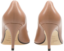 (W) SERGIO ROSSI Kulit Nappa Tinggi Tumit 'Beige' A78950MAGN051105755 Shop (W) SERGIO ROSSI Kulit Nappa Tinggi Tumit 'Beige' A78950MAGN051105755