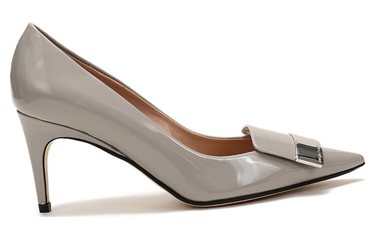 Order (W) SERGIO ROSSI Tacones Altos de Cuero Nappa 'Gris' A78950MVIV011541110