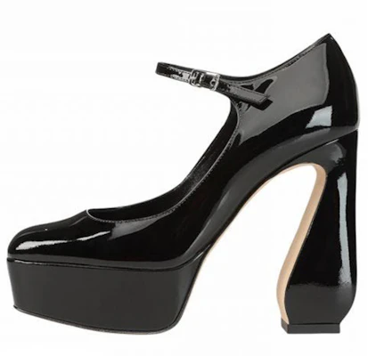 Sergio Rossi 漆皮高跟鞋 女款 黑色 Buy Sergio Rossi 漆皮高跟鞋 女款 黑色