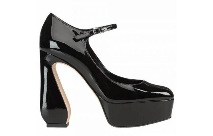 (W) SERGIO ROSSI Patent High Heels 'Black' 圖 2