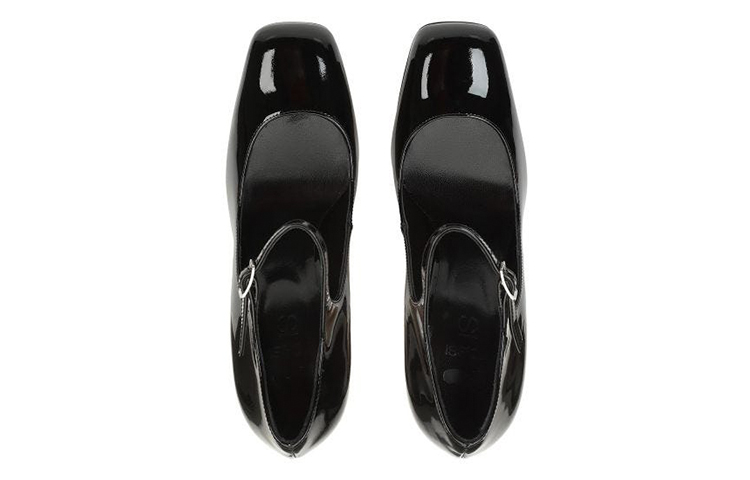 (W) SERGIO ROSSI Patent High Heels 'Black' 圖 3