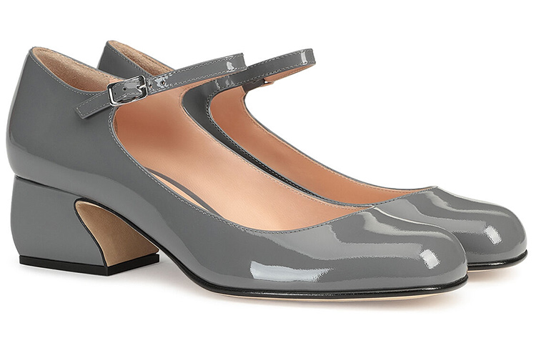 (W) SERGIO ROSSI Patent High Heels 'Smoky Grey' 圖 2
