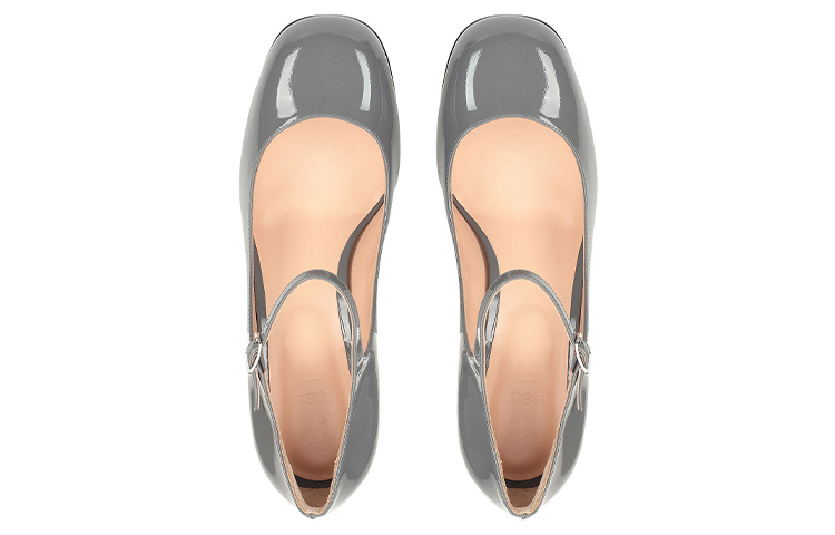 (W) SERGIO ROSSI Patent High Heels 'Smoky Grey' 圖 3