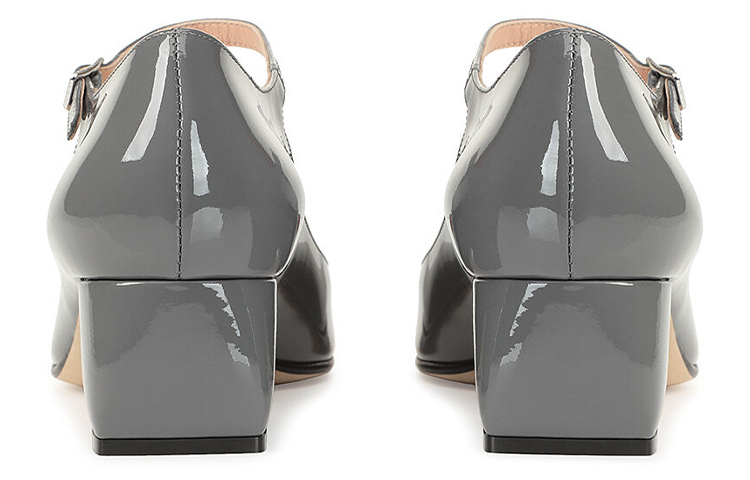 (W) SERGIO ROSSI Patent High Heels 'Smoky Grey' 圖 4