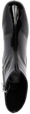(Women) SERGIO ROSSI Patent Leather 'Black Shearling Ankle Boot' A97040MMVV251101000 Purchase (Women) SERGIO ROSSI Patent Leather 'Black Shearling Ankle Boot' A97040MMVV251101000