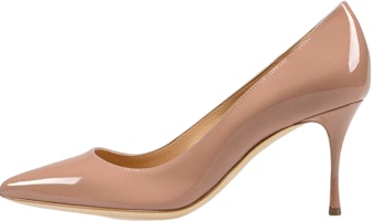 (Women) SERGIO ROSSI Patent Leather Pumps 'Nude' A43841MVIV011105755 (Women) SERGIO ROSSI Patent Leather Pumps 'Nude' A43841MVIV011105755