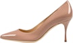 Buy (W) SERGIO ROSSI Tumit Kulit Berkilat 'Nude' A43841MVIV011105755