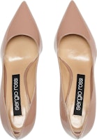 (W) SERGIO ROSSI Tumit Kulit Berkilat 'Nude' A43841MVIV011105755 Lookbook (W) SERGIO ROSSI Tumit Kulit Berkilat 'Nude' A43841MVIV011105755