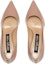 Lookbook (W) SERGIO ROSSI Tumit Kulit Berkilat 'Nude' A43841MVIV011105755
