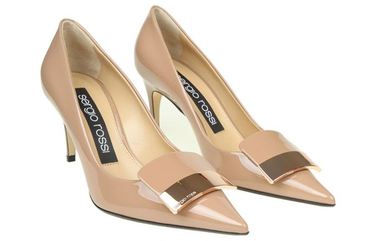 Order (W) SERGIO ROSSI Zapatos de Tacón Puntiagudos 'Rosa' en Piel A78950MVIV015755110