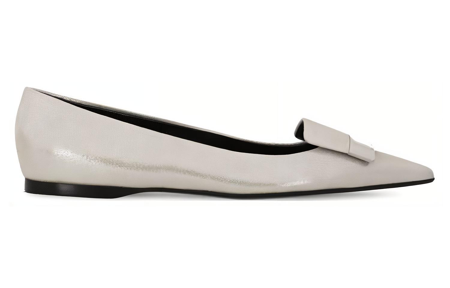 (W) SERGIO ROSSI Pointed-Toe Slip-On 'Silver' 圖 2
