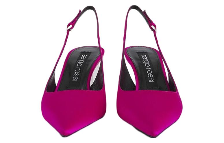 Lookbook (Women) SERGIO ROSSI Pointed Toe Buckle Stiletto 'Purple' B01801MFI656MAGENTA