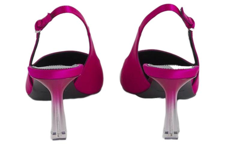 Shop (Women) SERGIO ROSSI Pointed Toe Buckle Stiletto 'Purple' B01801MFI656MAGENTA