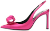 Buy (W) SERGIO ROSSI Tumit Tinggi Hujung Runcing 'Ungu' B03480MTEZ021105500