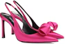Order (W) SERGIO ROSSI Tumit Tinggi Hujung Runcing 'Ungu' B03480MTEZ021105500
