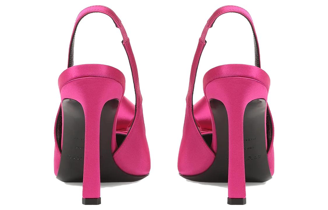 Shop (W) SERGIO ROSSI Tumit Tinggi Hujung Runcing 'Ungu' B03480MTEZ021105500