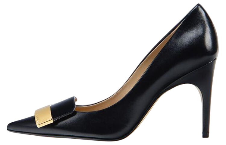 (W) SERGIO ROSSI Pointed Toe High Heels 'Black'