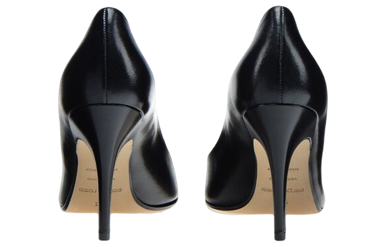 (W) SERGIO ROSSI Pointed Toe High Heels 'Black' 圖 4