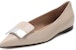 (W) SERGIO ROSSI Kasut Leper Kulit Hujung Runcing 'Chalk White' A78960MAGN059180170