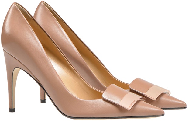 (W) SERGIO ROSSI 尖头真皮高跟鞋 '米色' A78953MAGN051105755 Order (W) SERGIO ROSSI 尖头真皮高跟鞋 '米色' A78953MAGN051105755