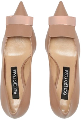 (W) SERGIO ROSSI 尖头真皮高跟鞋 '米色' A78953MAGN051105755 Lookbook (W) SERGIO ROSSI 尖头真皮高跟鞋 '米色' A78953MAGN051105755