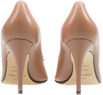 (W) SERGIO ROSSI 尖头真皮高跟鞋 '米色' A78953MAGN051105755 Shop (W) SERGIO ROSSI 尖头真皮高跟鞋 '米色' A78953MAGN051105755