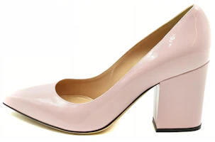 (Women) SERGIO ROSSI Pointed Toe Leather Pumps 'Pink' A85320MVIV015816 (Women) SERGIO ROSSI Pointed Toe Leather Pumps 'Pink' A85320MVIV015816