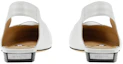 Shop (W) セルジオロッシ ポインテッドトゥ ナッパレザー フラットシューズ (ホワイト) A83460MFN4601269565