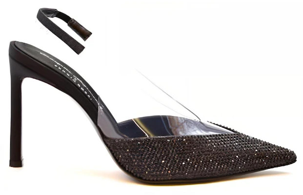 (W) SERGIO ROSSI Tacón de Aguja Punta Fina 12cm 'Negro' B01140MFI628100 Order (W) SERGIO ROSSI Tacón de Aguja Punta Fina 12cm 'Negro' B01140MFI628100