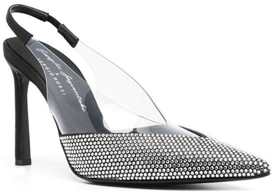 (W) SERGIO ROSSI Kasut Tumit Runcing Slingback 'Perak' B01140MFI6281498 Order (W) SERGIO ROSSI Kasut Tumit Runcing Slingback 'Perak' B01140MFI6281498