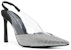 (W) SERGIO ROSSI Kasut Tumit Runcing Slingback 'Perak' B01140MFI6281498