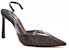 (W) SERGIO ROSSI Stiletto Bertapak Runcing 12cm 'Hitam' Slingback. B01140MFI628100