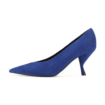 (W) SERGIO ROSSI Pointed Toe Slip-On 'Blue'