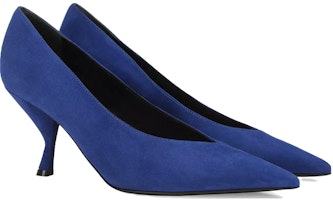 (W) SERGIO ROSSI 尖头蓝色拖鞋式平底鞋 A9971MCAZ011104543 Order (W) SERGIO ROSSI 尖头蓝色拖鞋式平底鞋 A9971MCAZ011104543