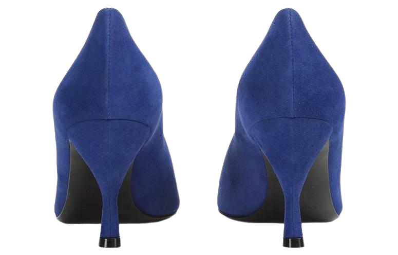 Lookbook (W) SERGIO ROSSI 尖头蓝色拖鞋式平底鞋 A9971MCAZ011104543