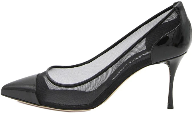 (Women) SERGIO ROSSI Pointed Toe Slip-On Stiletto 'Black Leather' A89581MFI3661000 Buy (Women) SERGIO ROSSI Pointed Toe Slip-On Stiletto 'Black Leather' A89581MFI3661000