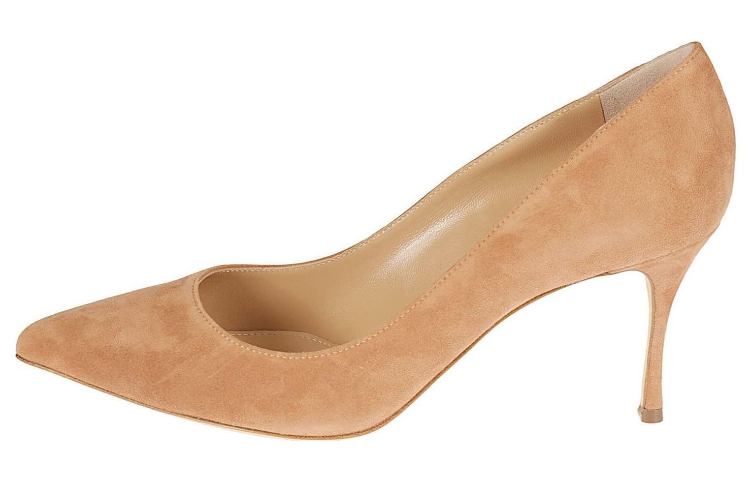 (Women) SERGIO ROSSI Pointed Toe Slip-On Stiletto High Heels 'Light Brown' A43841MCAZ012222