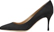 Buy (W) SERGIO ROSSI Stiletto Runcing Slip-On 'Baldu Hitam' A43841MCAZ011101000